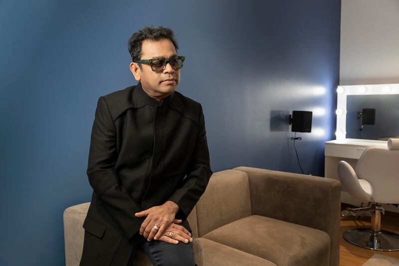 Oscar-winning composer A R Rahman praised the UAE government for encouraging musicians to follow their dreams.
Antonie Robertson/The National