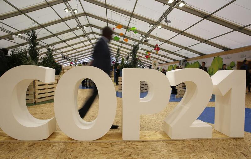 The Climate Generations Areas, part of the COP21, the United Nations Climate Change Conference, in Le Bourget, north of Paris. Christophe Ena / AP Photo
