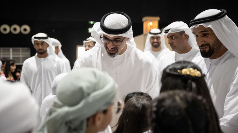 Sheikh Khaled bin Mohamed, Crown Prince of Abu Dhabi and Chairman of Abu Dhabi Executive Council, led a high-level delegation to Liwa, where thousands of farmers turned out to show off their produce.
