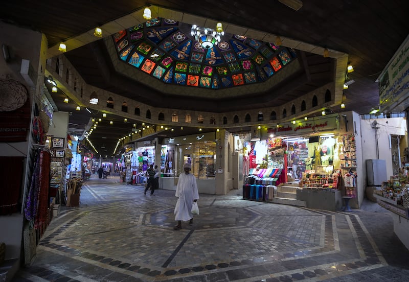 Mutrah Souq is located along the corniche in Muscat, Oman. All photos: Victor Besa / The National