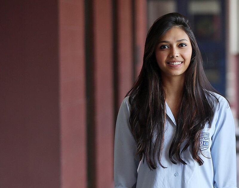 Anya Malik has chosen Yale in Connecticut because it allows her to study economics and maths as a joint major. Satish Kumar / The National