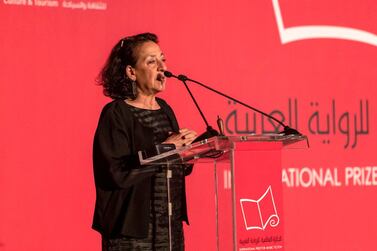 Hoda Barakat, winner of the 2019 International Prize for Arabic Fiction. Antonie Robertson / The National