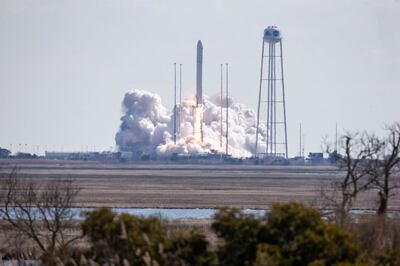 DhabiSat was carried to the International Space Station on Cygnus resupply ship on February 20. The spacecraft recently left the station, releasing DhabiSat and four other CubeSat into their final orbit. Courtesy: Khalifa University