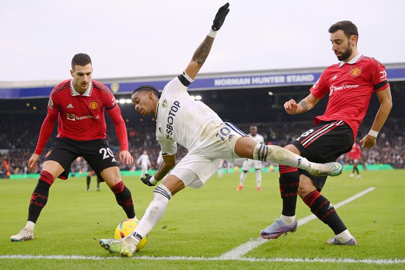 Crysencio Summerville, 7 – After a handful of early attacks broke down due to his own errors, the Dutchman forced some important saves in the second half. Getty