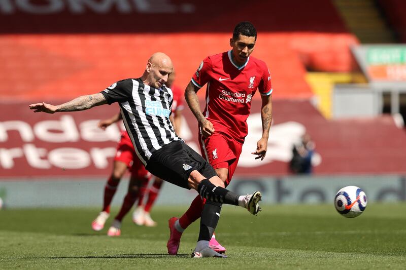 Jonjo Shelvey - 6. The former Liverpool midfielder picked out Longstaff with an excellent ball to create a fine chance and threatened with passes behind the defence. He also made a ridiculous 70-yard backpass that left Dubravka exposed. Getty