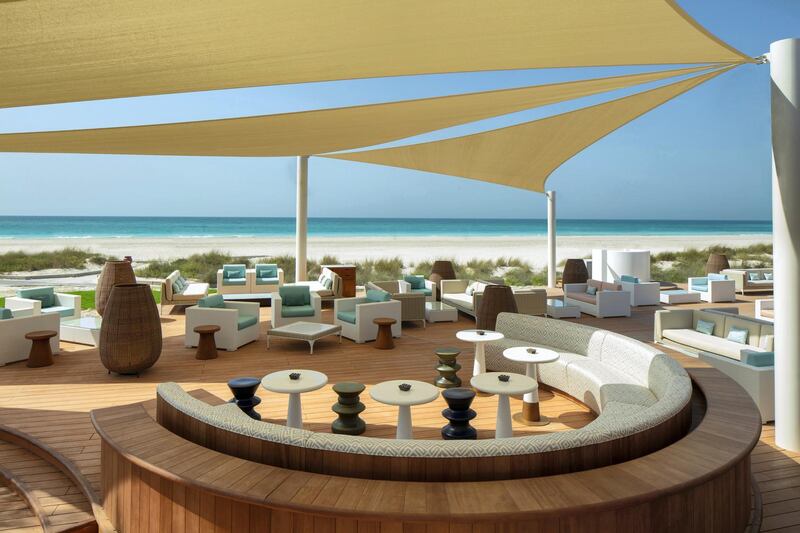 The St Regis Saadiyat Island Resort has some outstanding views for players to enjoy as they live in isolation. Courtesy St Regis Saadiyat Island Resort
