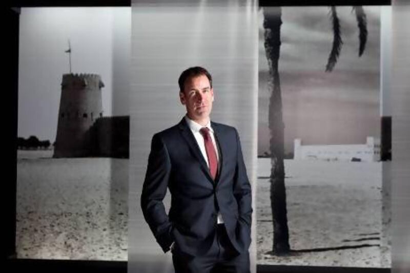 Mark Powell Kyffin, architect behind the planned restorations of the Qasr al Hosn fort spearheaded by the Abu Dhabi Tourism and Culture Authority (ADCTA).Silvia Razgova / The National