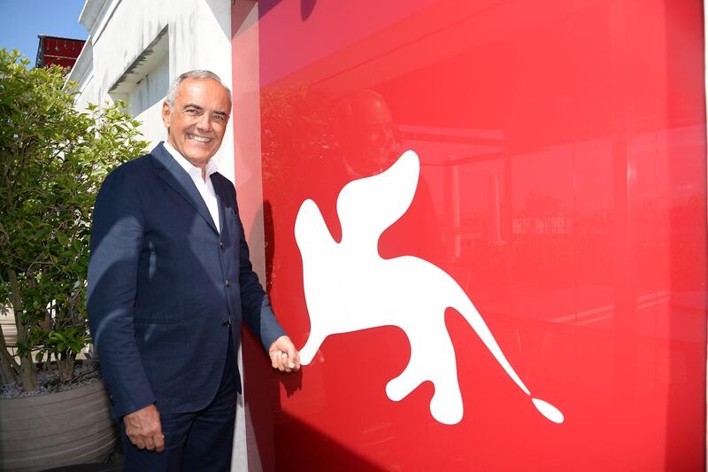 epa08570626 Festival director Alberto Barbera poses after a press conference for the presentation of the 77th annual Venice International Film Festival, in Venice, Italy, 28 July 2020. The film festival is scheduled to run from 02 to 12 September 2020, under precautionary measures due to the ongoing pandemic of the COVID-19 disease caused by the SARS-CoV-2 coronavirus.  EPA/ANDREA MEROLA