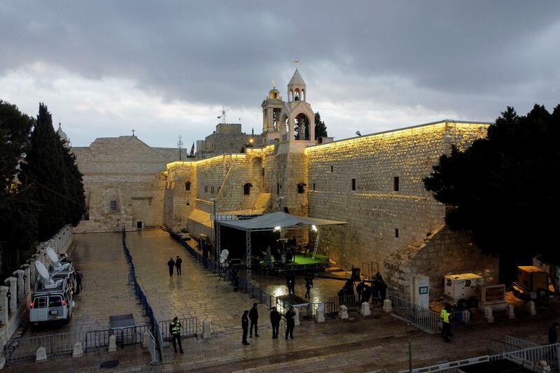 The Church of the Nativity is built on the site traditionally considered to be the birthplace of Jesus. Reuters