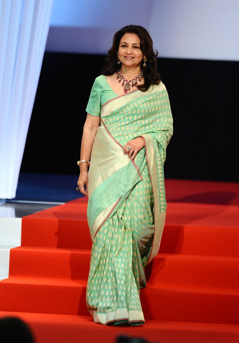 Sharmila Tagore attending the opening ceremony of the 62nd Cannes Film Festival in Cannes, France, in May 2009. Reuters