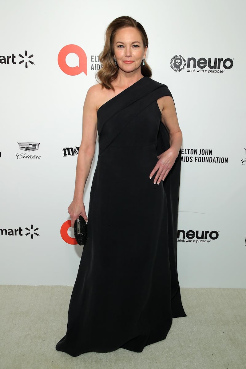 Diane Lane arrives at the 2020 Elton John Aids Foundation Oscar Viewing Party on February 9, 2020, in California. AFP