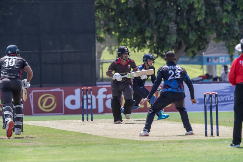 UAE lost to Namibia, who are preparing for the T20 World Cup later this month. Antonie Robertson / The National