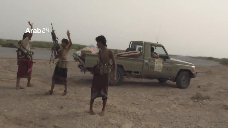 The taking of the airport by the coalition on Tuesday appears to have sped a Houthi retreat.