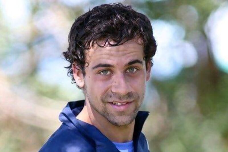 Al Ain target Alex Brosque. Courtesy CAMW)