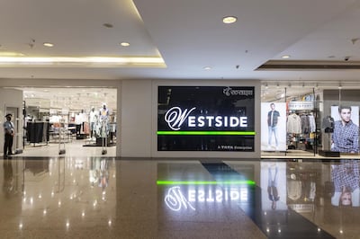 A Westside store operated by Trent Ltd., the retail unit of Tata Group, stands in Mumbai, India, on Wednesday, June 20, 2019. For nearly a decade, Tata has been Inditex SA's partner running Zara stores in India. Now, the country's largest conglomerate is building its own apparel empire as trend-focused as Zara -- but at half the price. For nearly a decade, Tata Group has been Inditex SA's partner running Zara stores in India. Now, the country's largest conglomerate is building its own apparel empire as trend-focused as Zara -- but at half the price. Photographer: Kanishka Sonthalia/Bloomberg