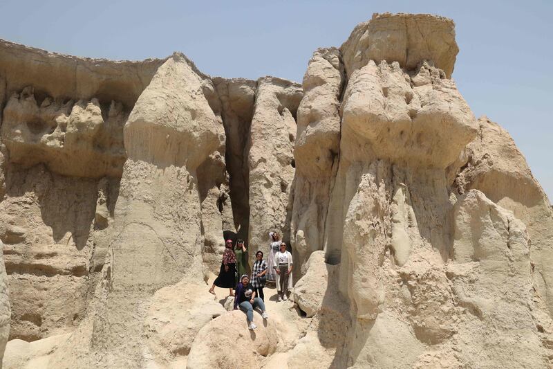 Stars Valley is one of the attractions on Qeshm, whose geology, ancient sites and wildlife are a draw for tourists
