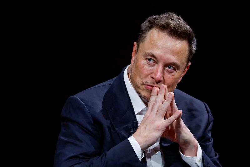 Elon Musk has dropped back to fourth place on the Bloomberg Billionaire's Index with a personal fortune of $180.6 billion. Reuters 