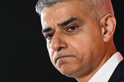 Mayor of London Sadiq Khan is ahead in the polls and likely to win the mayoral election and run the capital for another term. AFP