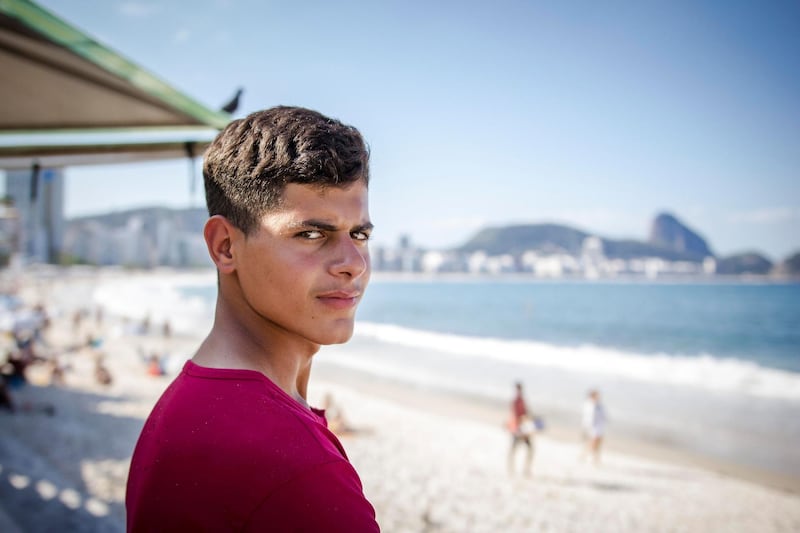Qais Al Damen, aged 15, is the youngest member of the group. Courtesy Viva Rio