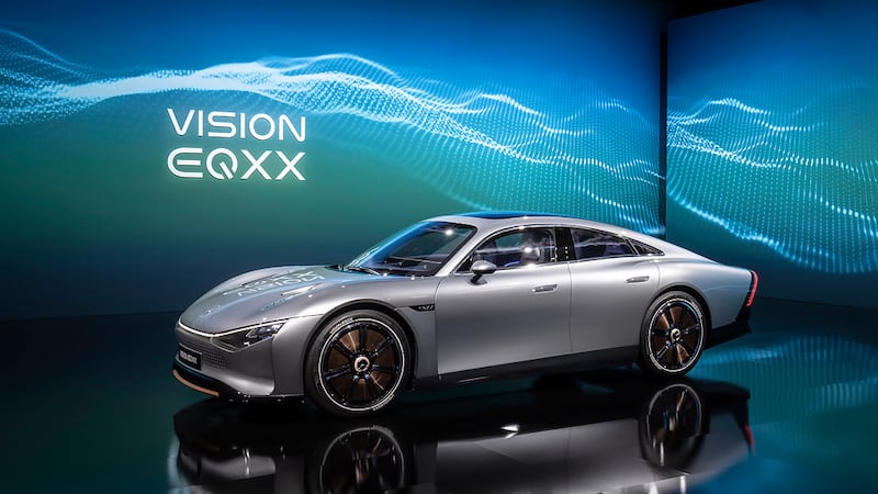 Mercedes says the Vision EQXX prototype is how it imagines the future of electric cars. Photo: Mercedes-Benz