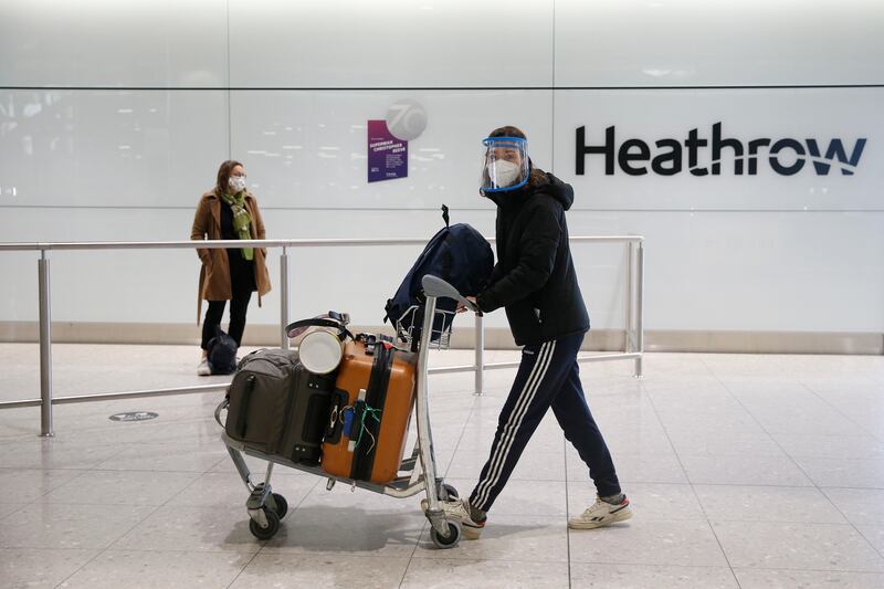 Only Britons and Irish living in the UAE, or those with residence rights there, can currently enter the UK if travelling directly - but they must quarantine in a hotel on their arrival.
