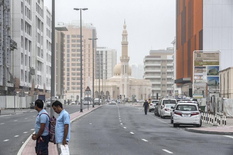 DUBAI, UNITED ARAB EMIRATES. 25 FEBRUARY 2019. Bad weather in Dubai. Standalone. (Photo: Antonie Robertson/The National) Journalist: None. Section: National.