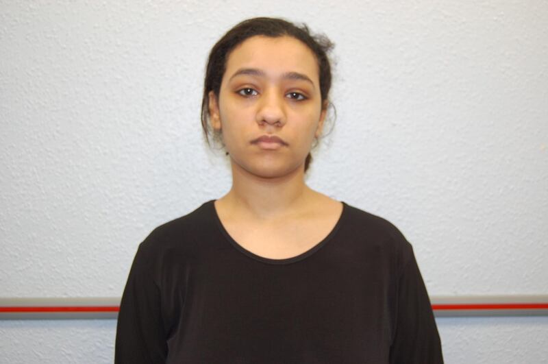 Rizlaine Boular, aged 22 and sister of Safaa Boular, who has pleaded guilty to preparation of terrorist acts, can be seen in this undated Metropolitan Police handout photograph in London, Britain, June 4, 2018. Metropolitan Police/Handout via REUTERS  --  ATTENTION EDITORS  --  THIS IMAGE WAS SUPPLIED BY A THIRD PARTY.