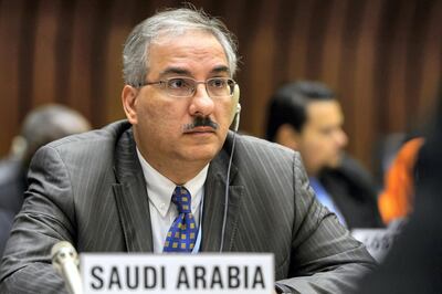 Saudi Deputy Health Minister Ziad Memish looks on prior to a meeting on the SARS-like virus coronavirus (nCoV) situation on May 23, 2013 at the World Health Assembly in Geneva. Saudi Arabia lamented that foreign drug companies had patented the new SARS-like virus that has killed 22 people worldwide in less than a year, slowing down the diagnosis process considerably. "We are still struggling with diagnostics and the reason is that the virus was patented by scientists and is not allowed to be used for investigations by other scientists," said Saudi Deputy Health Minister Ziad Memish. AFP PHOTO / FABRICE COFFRINI (Photo by FABRICE COFFRINI / AFP)