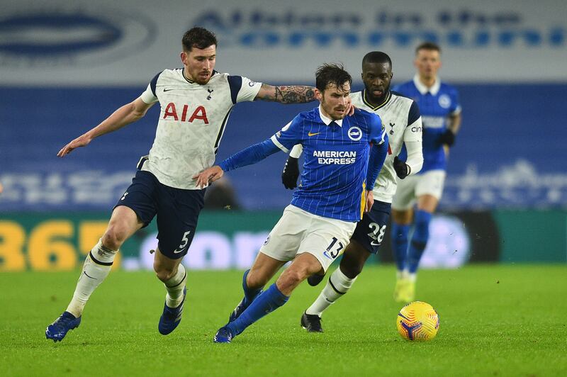 =9) Pascal Gross (Brighton) eight assists in 34 games. Getty