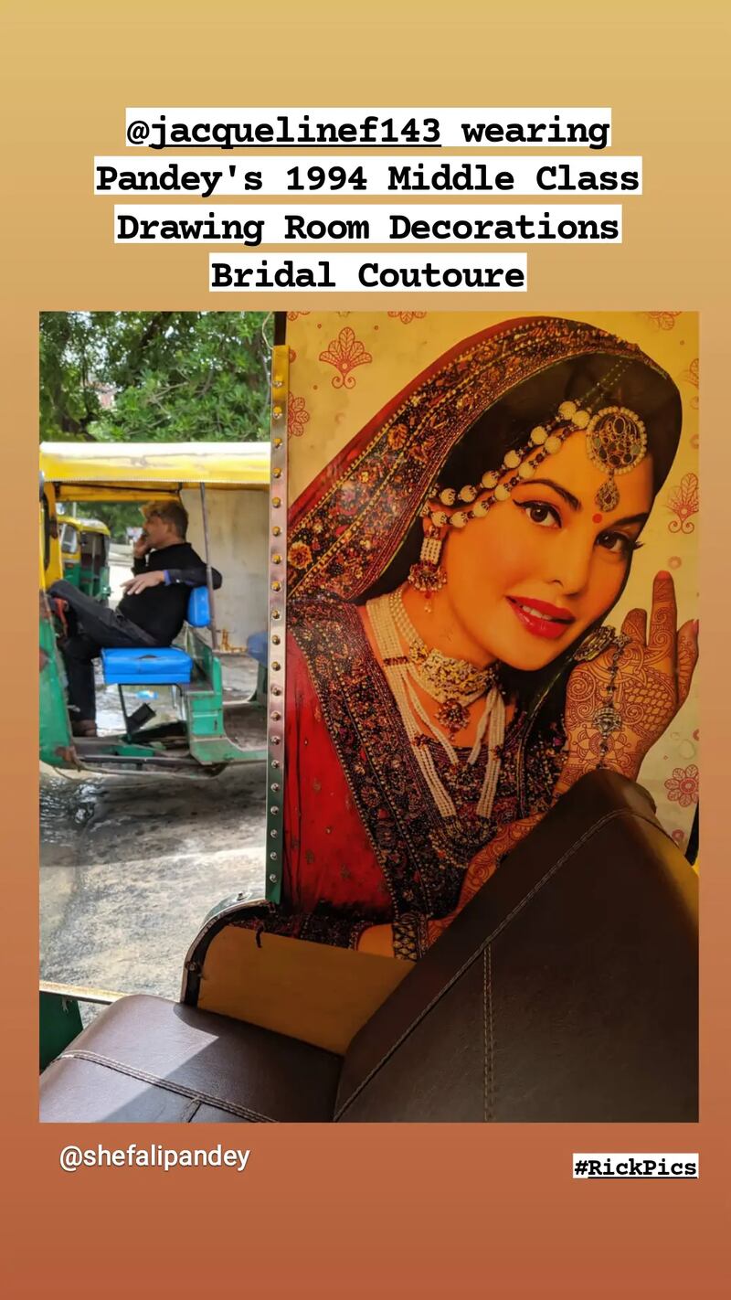 In conversations with the drivers, Pandey found the posters were often simply a reflection of the driver's preferences or chosen to match the upholstery. 