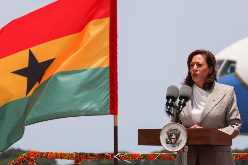 US Vice President Kamala Harris starts a three-country tour of Africa, promoting the White House's positive vision of the continent as the 'future of the world'. AFP