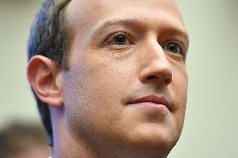 Meta/Facebook chairman and chief executive Mark Zuckerberg is banned and the social media service is also blocked in Russia. AFP