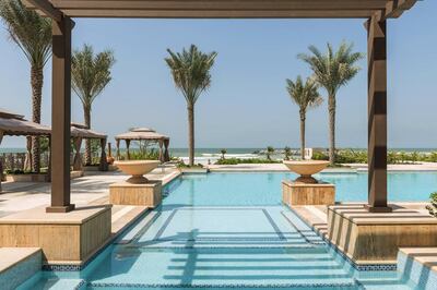 Discovering the art of staycationing at the Ajman Saray on the Ajman corniche. Courtesy Neil Scott Corder / Starwood Hotels & Resorts Worldwide