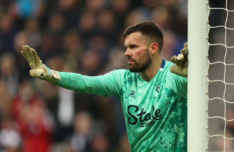 WATFORD RATINGS: Ben Foster - 7:  Beaten by Joelintion shot that hit bar in first half when he had no saves to make. No chance with Saint-Maximin finish in what was quiet afternoon for former England goalkeeper. Reuters