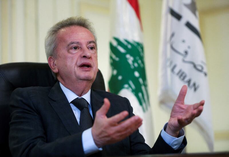 Lebanon's Central Bank governor Riad Salameh told Al Hurra TV the country is in the process of unifying exchange rates. Reuters