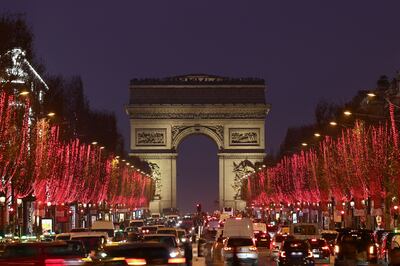 The traditional fireworks display at Champs Elysees has been cancelled. Reuters
