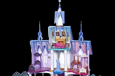 Frozen 2 Arendelle Castle Village, Dh1,299, Hasbro. 