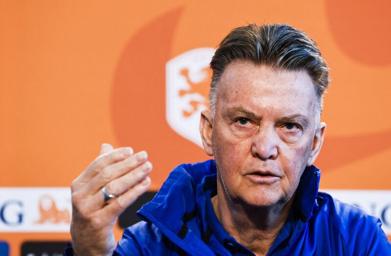 Louis van Gaal has insisted he plans to lead the Netherlands to the 2022 World Cup having come out publicly about his cancer diagnosis. AFP