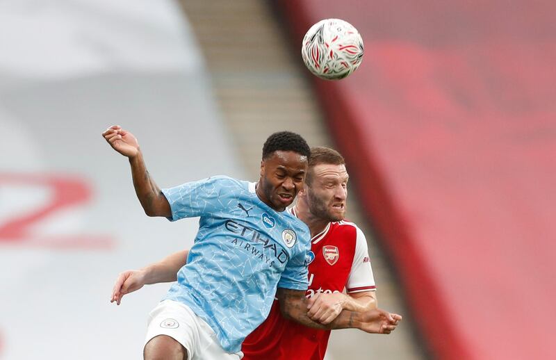 Raheem Sterling - 5: Virtually anonymous in first half. Blazed over with his first attempt at start of second, then put a far easier chance wide when presented with opportunity right in front of goal a few minutes later. Felt he should have had a second-half penalty after challenge by Mustafi. EPA