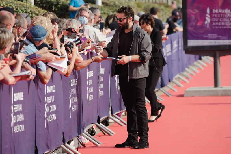 Pio Marmai attends the 'La Fracture' red carpet during the 47th Deauville American Film Festival in Deauville, France. Getty Images