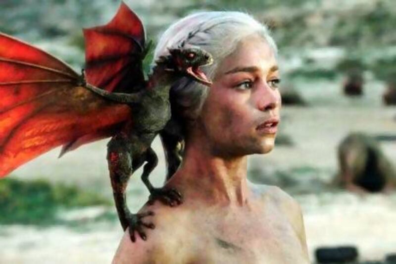 Emilia Clarke stars as Daenerys Targaryen in Game of Thrones. Courtesy HBO