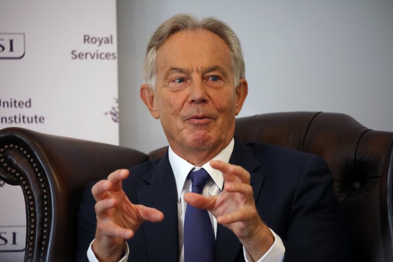 Tony Blair sent British troops into Afghanistan when he was UK prime minister. Getty Images