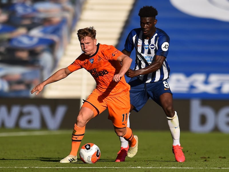 Matt Ritchie - 7: A frustrating season for the winger/wingback due to injury but a whole-hearted player who will always give 100 per cent. Ended his scoring drought with fine goal against Spurs after the restart. Getty