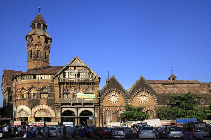 Designed by British architect William Emerson, the blend of Norman and Flemish architectural styles makes Crawford Market look like more of a fort than a market. Subhash Sharma for The National