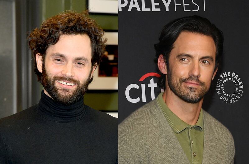 'You' actor Penn Badgley lived with 'This Is Us' star Milo Ventimiglia in New York. AFP