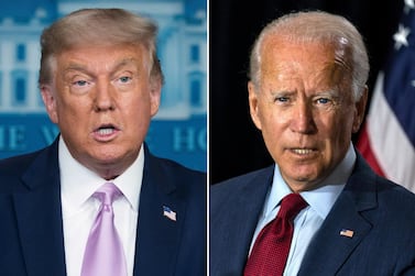 Donald Trump and Joe Biden are likely to pursue widely different economic policies in power, and this will have an impact on share prices. AP