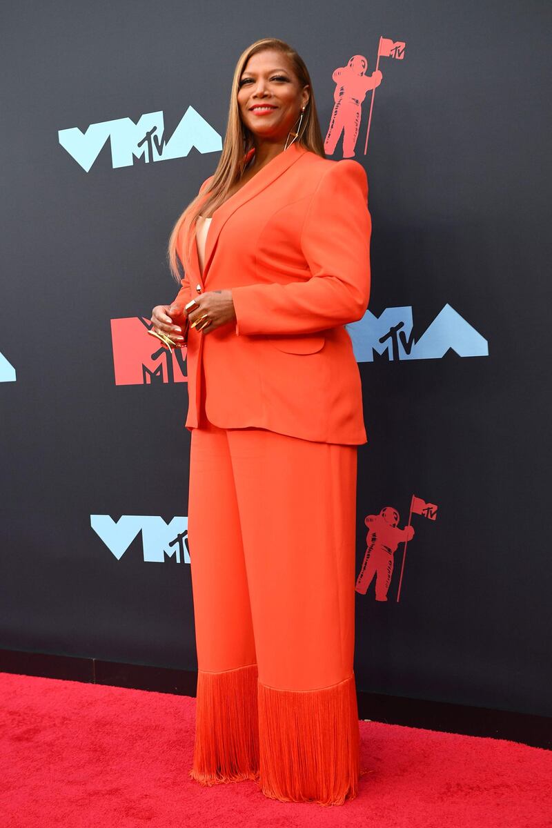 Queen Latifah arrives at the MTV Video Music Awards on Monday, August 26. AFP