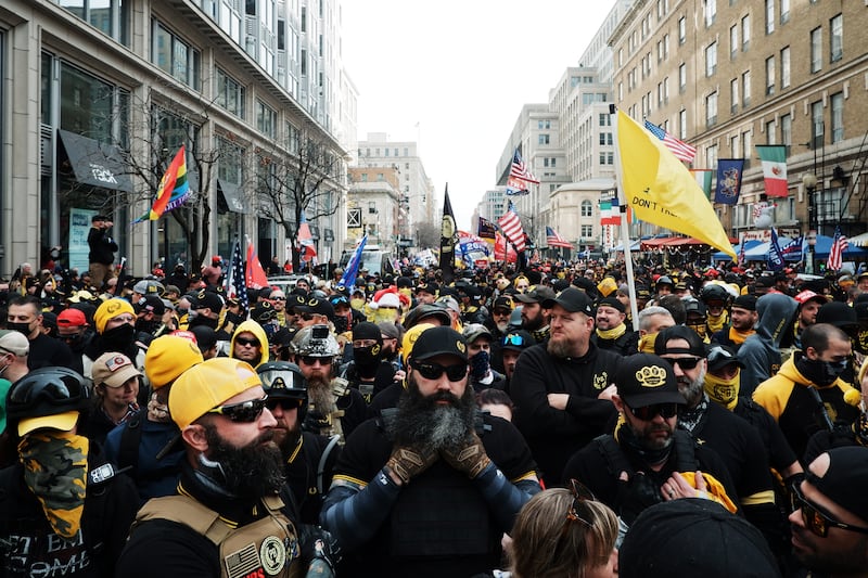 The select committee subpoenaed Enrique Tarrio, naming him as leader of the Proud Boys, an extremist group that responded to Donald Trump’s call to descend on Washington and which played a central role in the attack on the Capitol. EPA