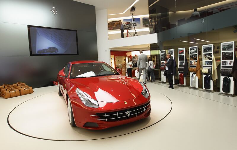 8. Ferrari FF: 15.4 litres per 100km, and 590.9km on a full tank. Getty Images