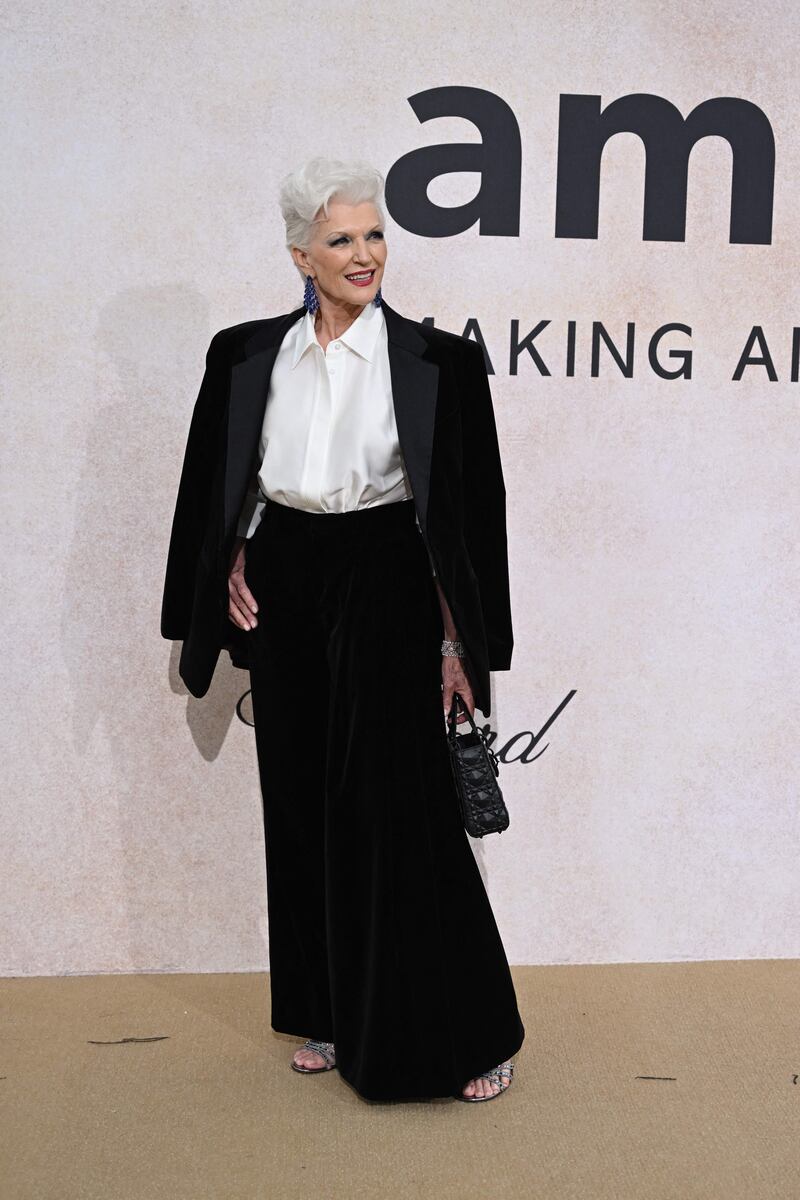 Model and mother of Elon, Maye Musk. AFP